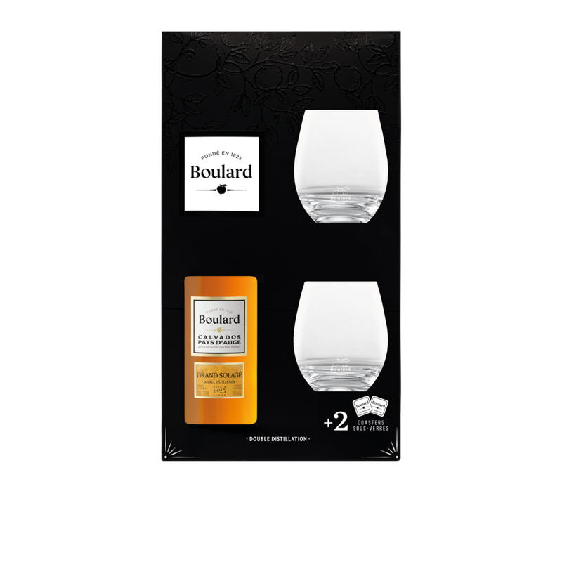 Coffret Boulard Grand Solage + 2 Verres